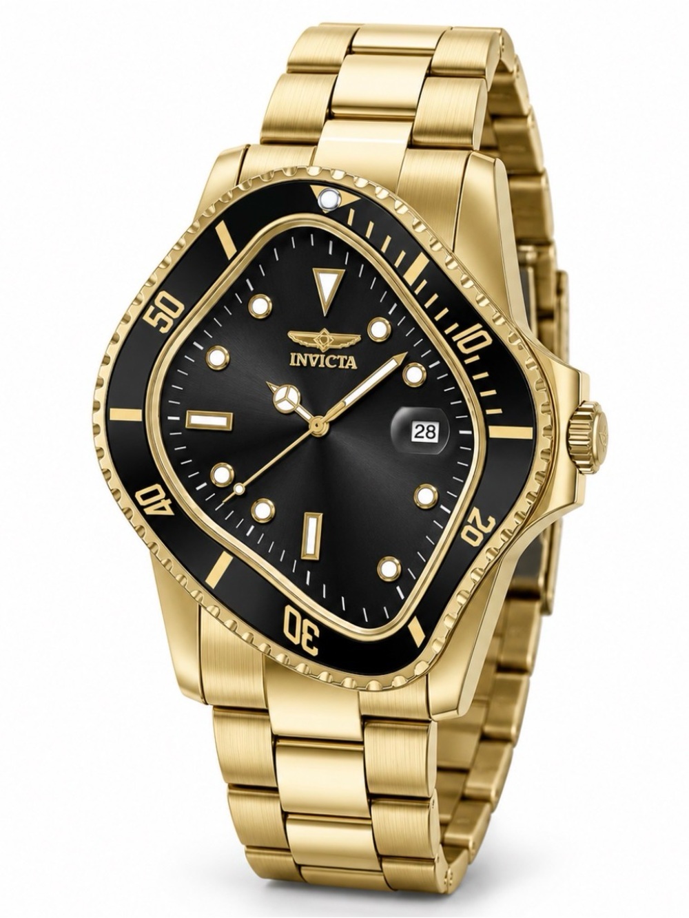 Brand new Invicta Artist Men's
Watch - 40mm, Gold Salvador Dali inspired